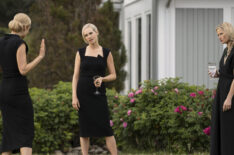 Mamie Gummer, Candice King, and Caitlin FitzGerald as Carrie, Bess, and Penny in We Were Liars
