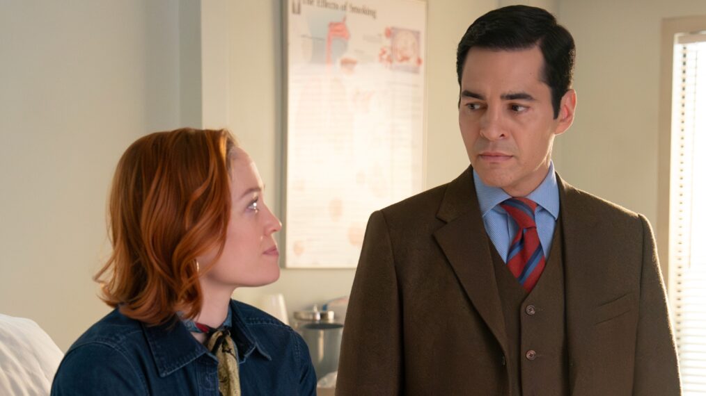 Erika Christensen and Ramon Rodriguez on Will Trent