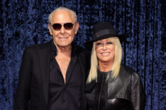 Alan Hamel and Suzanne Somers attend the Clive Davis 90th Birthday Celebration at Casa Cipriani