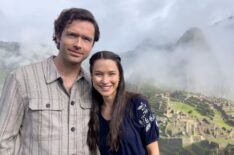 Rhiannon Fish and Alec Santos in 'A Machu Picchu Proposal'