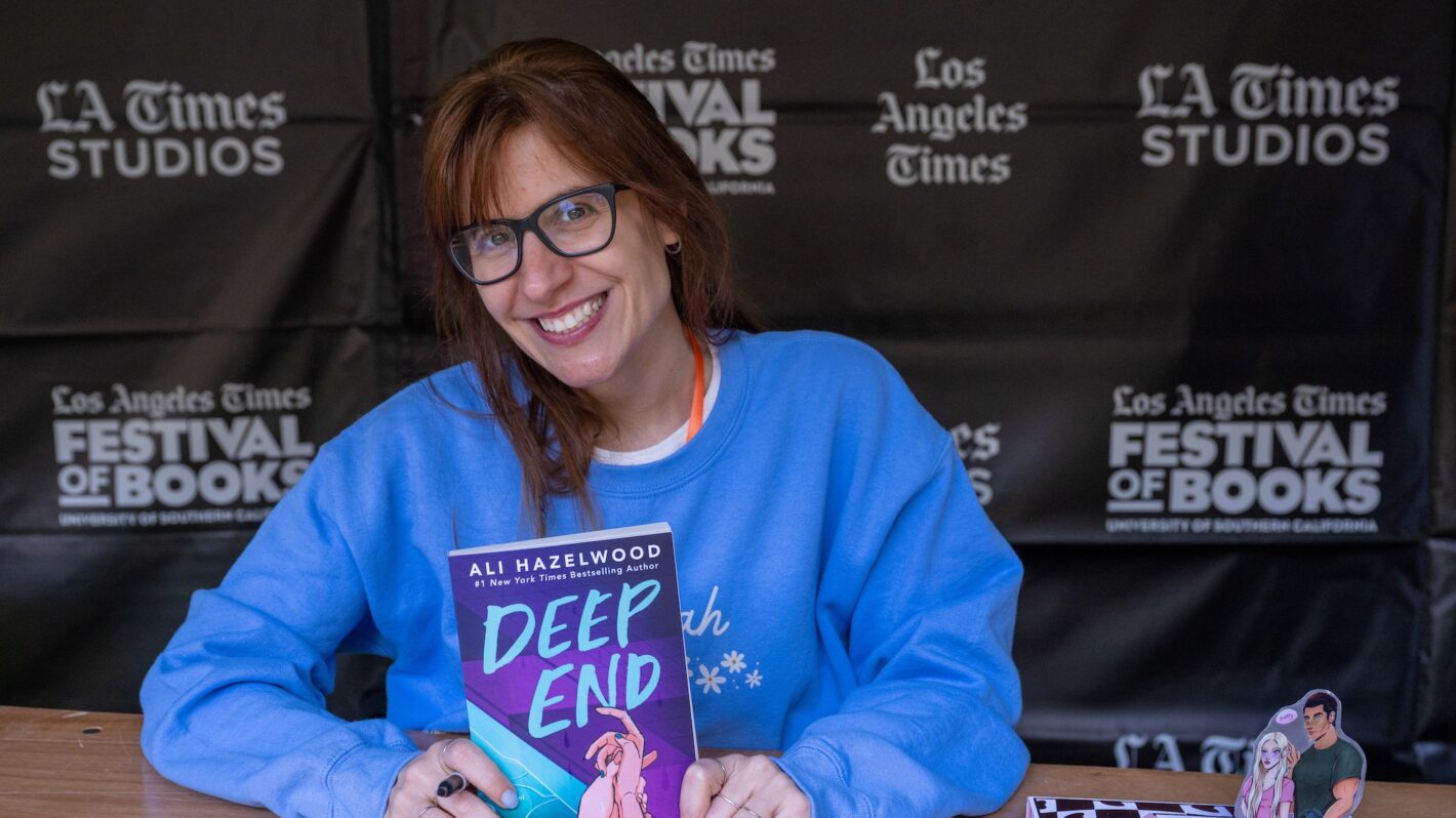 Ali Hazelwood at the Los Angeles Times Festival Of Books