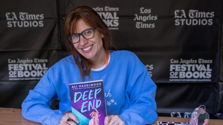 Ali Hazelwood at the Los Angeles Times Festival Of Books