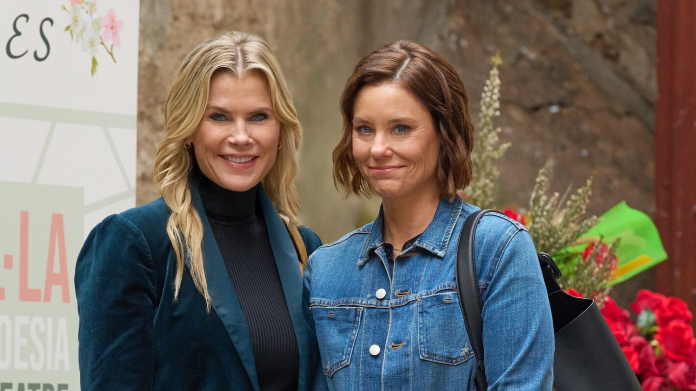Alison Sweeney and Ashley Williams in 'To Barcelona, With Love'