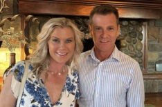 Alison Sweeney and David Sanov together