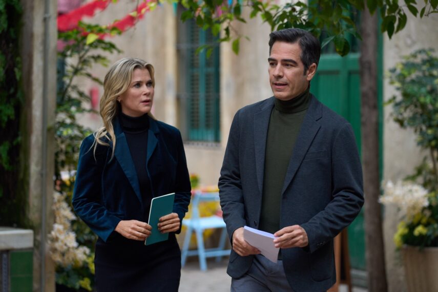 Alison Sweeney and Alejandro Tous in 'To Barcelona, With Love'