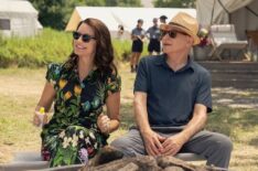 Kristin Davis, Evan Handler as Charlotte and Harry in 'And Just Like That' Season 3 Episode 5