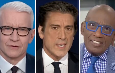 Anderson Cooper, David Muir, and Al Roker