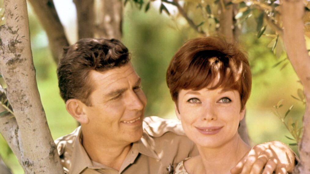 Andy Griffith, Aneta Corsaut on 'The Andy Griffith Show'