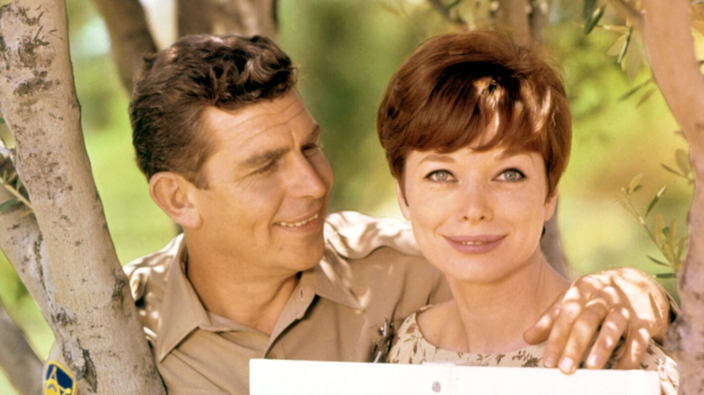 Andy Griffith, Aneta Corsaut on 'The Andy Griffith Show'
