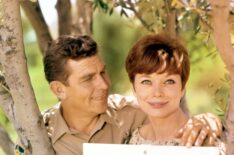 Andy Griffith, Aneta Corsaut on 'The Andy Griffith Show'