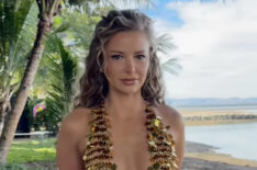 Ariana Madix on the set of 'Love Island USA' Season 7