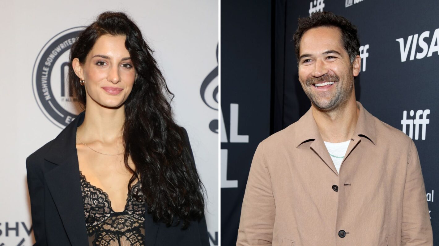 Audrey McGraw attends the NSAI 2023 Nashville Songwriter Awards at Ryman Auditorium on September 26, 2023 in Nashville, Tennessee; Manuel Garcia-Rulfo attends the premiere of