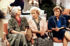 Bea Arthur, Betty White, and Rue McClanahan on 'The Golden Girls' Season 5