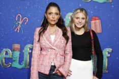 Bethenny Frankel and Bryn Hoppy attend 'Elf' Broadway Opening Night