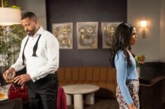 Timon Durrett as Bill Hamilton and Karla Mosley as Danielle Dupree Hamilton — 'Beyond the Gates'