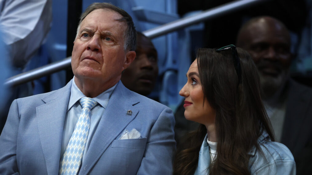 Bill Belichick and Jordon Hudson
