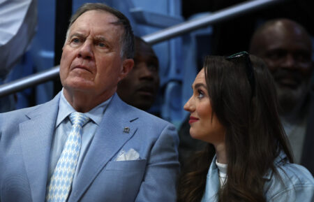 Bill Belichick and Jordon Hudson