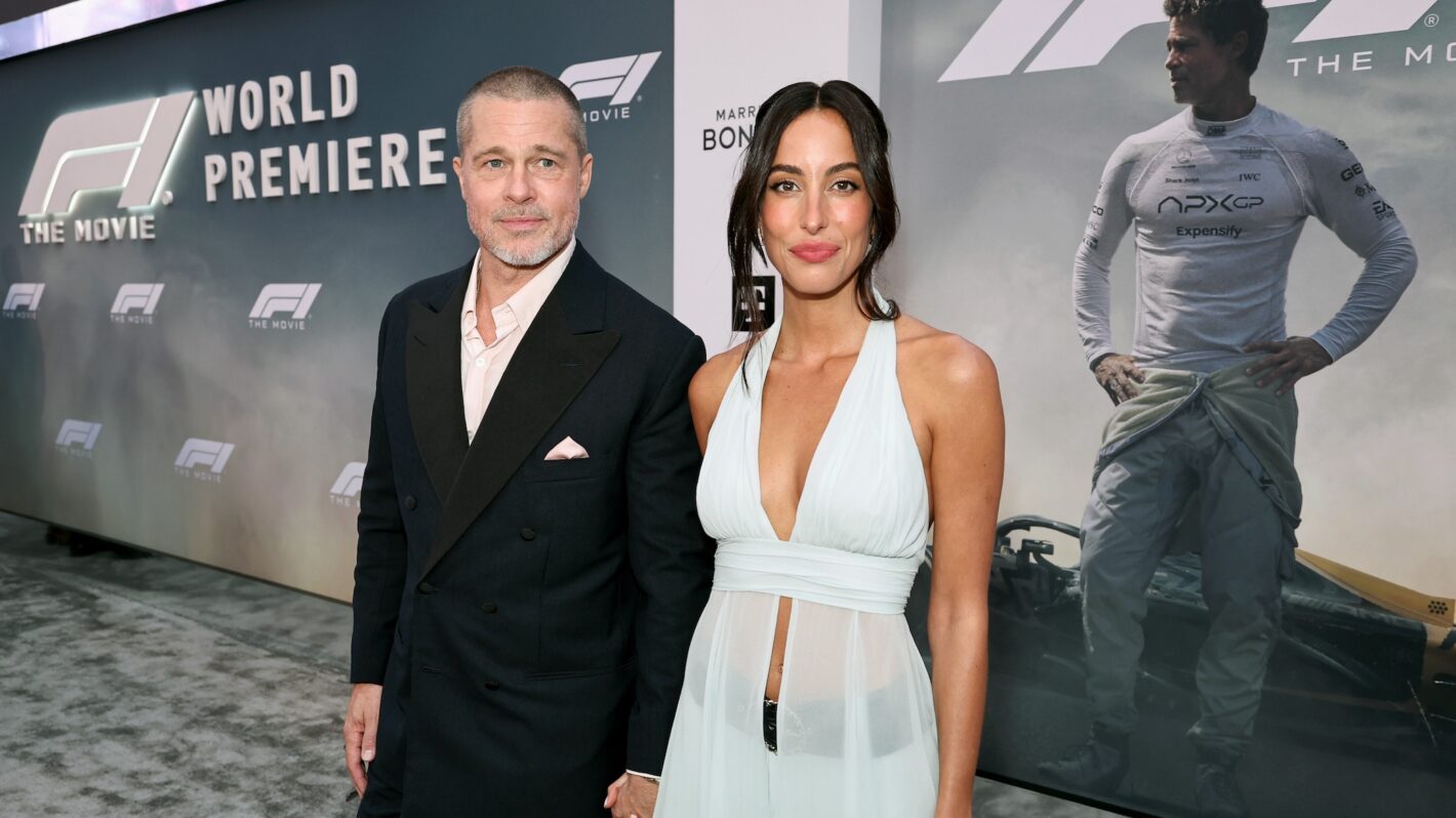 Brad Pitt and Ines de Ramon