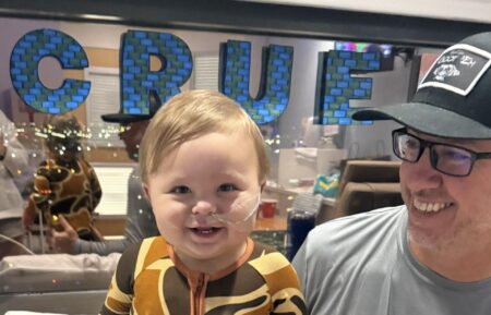 Brandon Landry and son Crue
