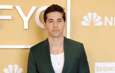 Brandon Larracuente attends the NBCU Emmy Kick-Off Luncheon at SLS Hotel, a Luxury Collection Hotel, Beverly Hills on April 11, 2025 in Los Angeles, California