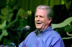 Musician Brian Wilson performs at Roadside Attraction's 'Love and Mercy' DVD release and music celebration with Brian Wilson at the Vibrato Jazz Club on October 12, 2015 in Los Angeles, California