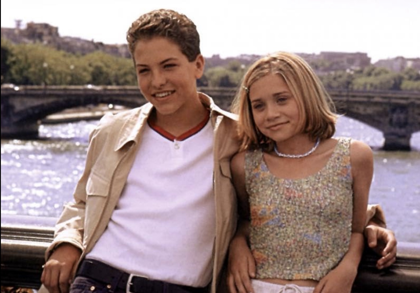 Brocker Way and Ashley Olsen in Passport to Paris