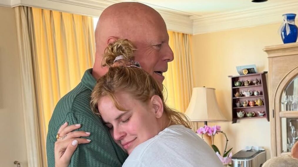 Bruce Willis and daughter Tallulah