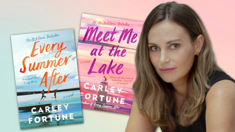 Author Carley Fortune, who wrote Every Summer After and Meet Me at the Lake
