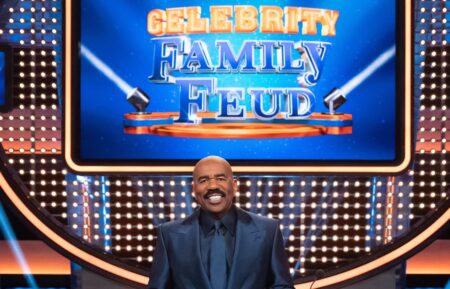 Steve Harvey on Celebrity Family Feud