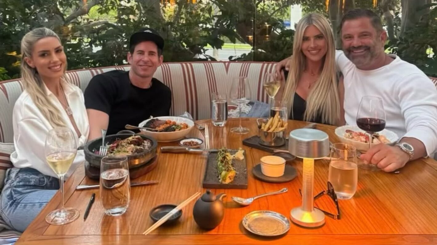 Heather and Tarek El Moussa, Christina Haack and Christopher Larocca