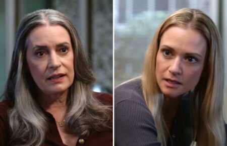 Paget Brewster as Prentiss, A.J. Cook as JJ — 'Criminal Minds: Evolution' Season 18 Episode 5