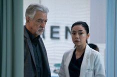Joe Mantegna as David Rossi and Aimee Garcia as Dr. Julia Ochoa — 'Criminal Minds: Evolution' Season 18 Episode 5 'The Brutal Man'