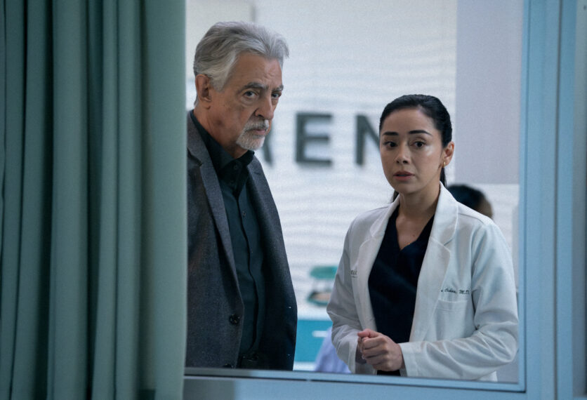 Joe Mantegna as David Rossi and Aimee Garcia as Dr. Julia Ochoa — 'Criminal Minds: Evolution' Season 18 Episode 5 