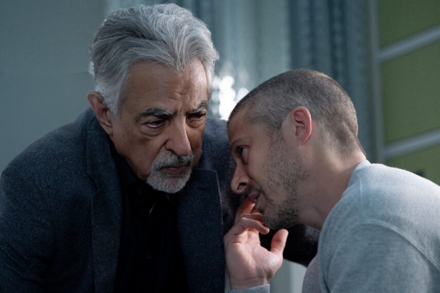 Joe Mantegna as David Rossi, and Zach Gilford as Elias Voit — 'Criminal Minds: Evolution' Season 18 Episode 5 
