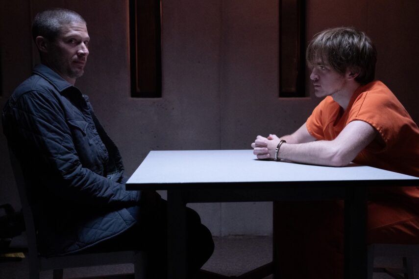 Zach Gilford as Elias Voit and Winter Andrews as Ronald Graber — 'Criminal Minds: Evolution' Season 18 Episode 5 