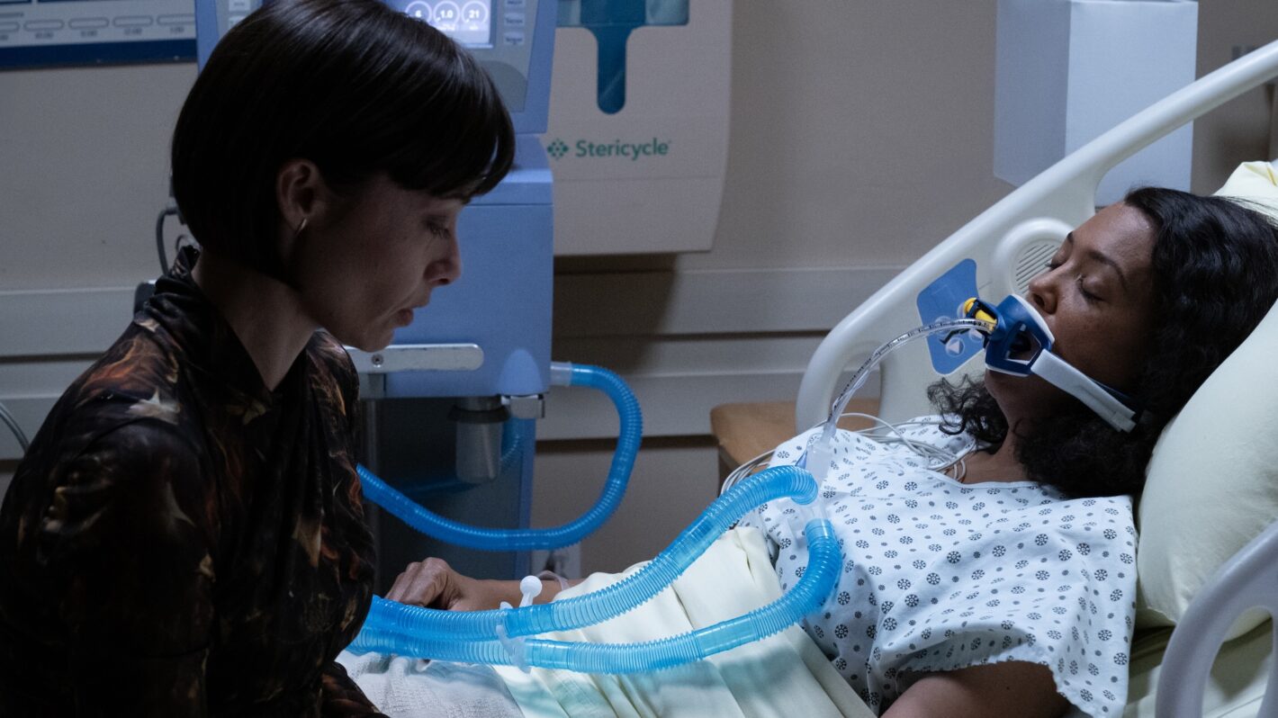 Nicole Pacent as Rebecca Wilson and Aisha Tyler as Dr. Tara Lewis — 'Criminal Minds: Evolution' Season 18 Episode 8