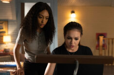 Lexi Underwood as Isabella LaRue and Sadie Stanley as Megan Landry in 'Cruel Summer'