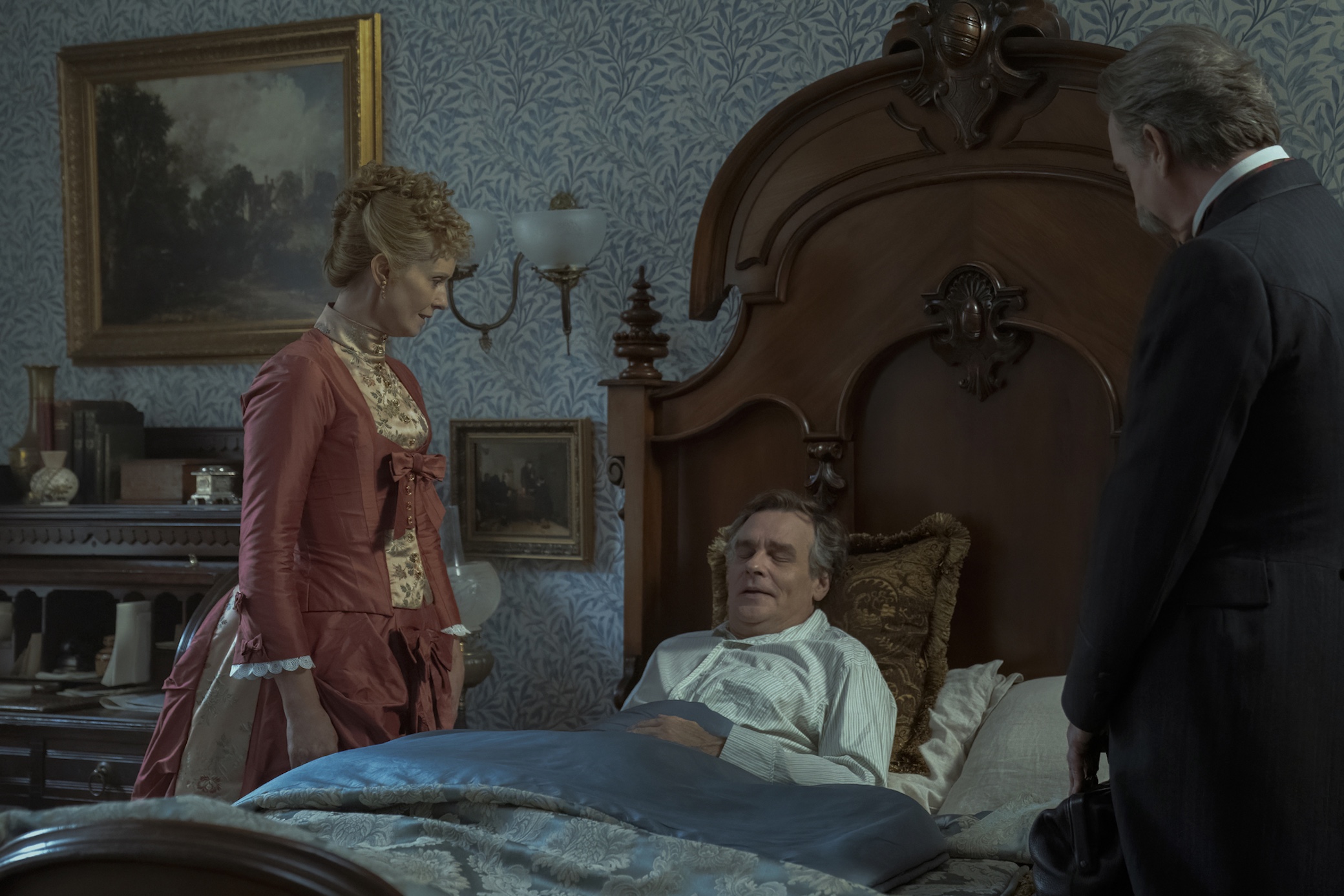 Cynthia Nixon and Robert Sean Leonard as Ada and Luke in 'The Gilded Age' Season 2