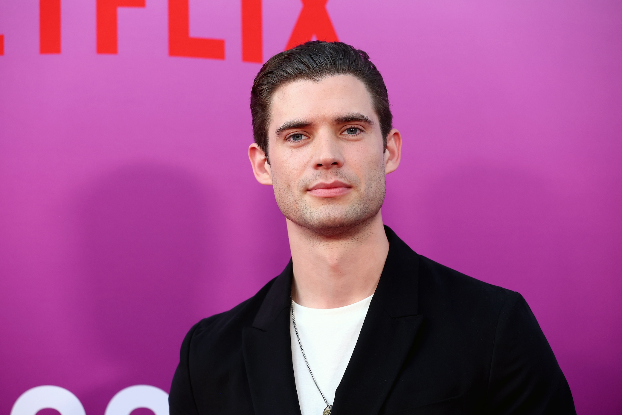 David Corenswet at the premiere of 