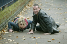Billie Piper as Rose, Christopher Eccleston as Ninth Doctor — 'Doctor Who' Season 1 Episode 8 'Father's Day'