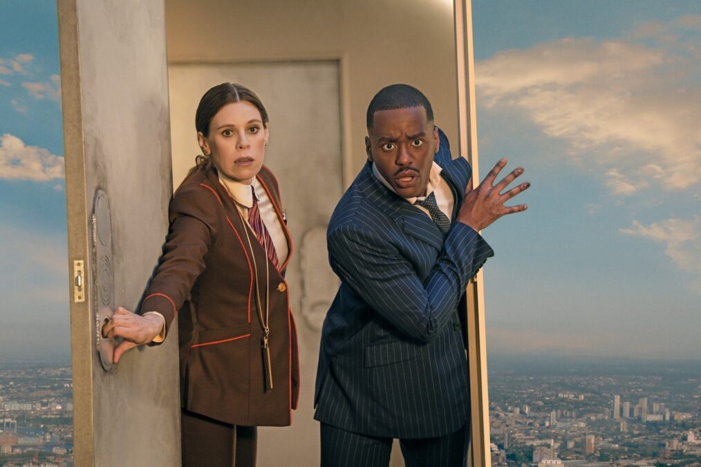 Steph De Whalley as Anita and Ncuti Gatwa as the Doctor — 'Doctor Who' Season 2 Episode 8 