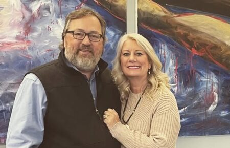 Al Robertson and wife Lisa Robertson