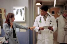 Maura Tierney, Sharif Atkins — 'ER' Season 8