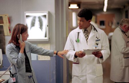 Maura Tierney, Sharif Atkins — 'ER' Season 8