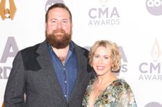 Ben Napier and Erin Napier attend The 56th Annual CMA Awards at Bridgestone Arena on November 09, 2022 in Nashville