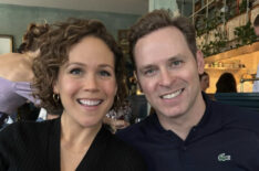 Erin Krakow and Ben Rosenbaum together