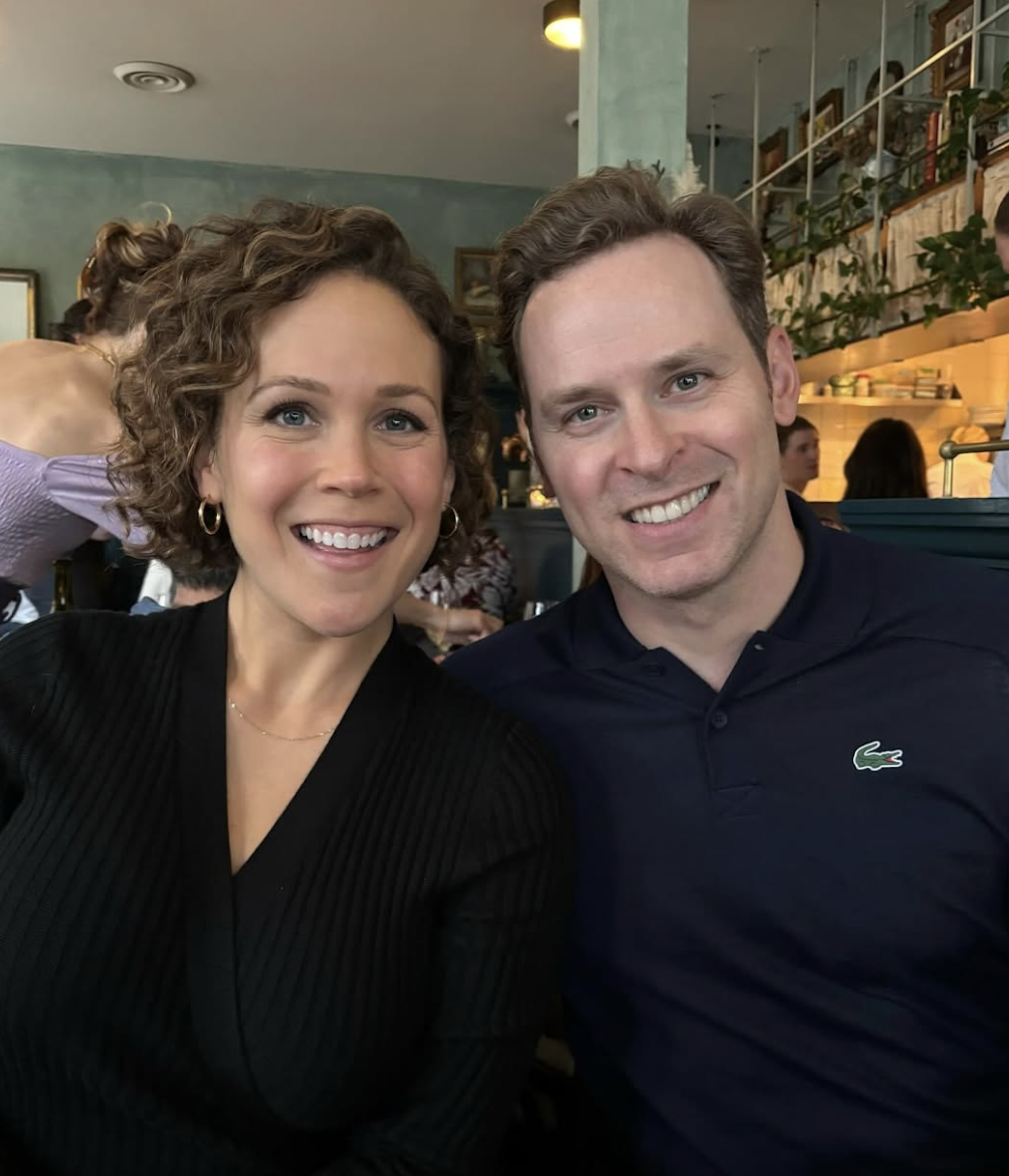 Erin Krakow and Ben Rosenbaum on Valentine's Day
