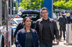 Emily Alabi as Dani Rhodes and John Boyd as Special Agent Stuart Scola — 'FBI' Season 7 Finale 'A New Day'