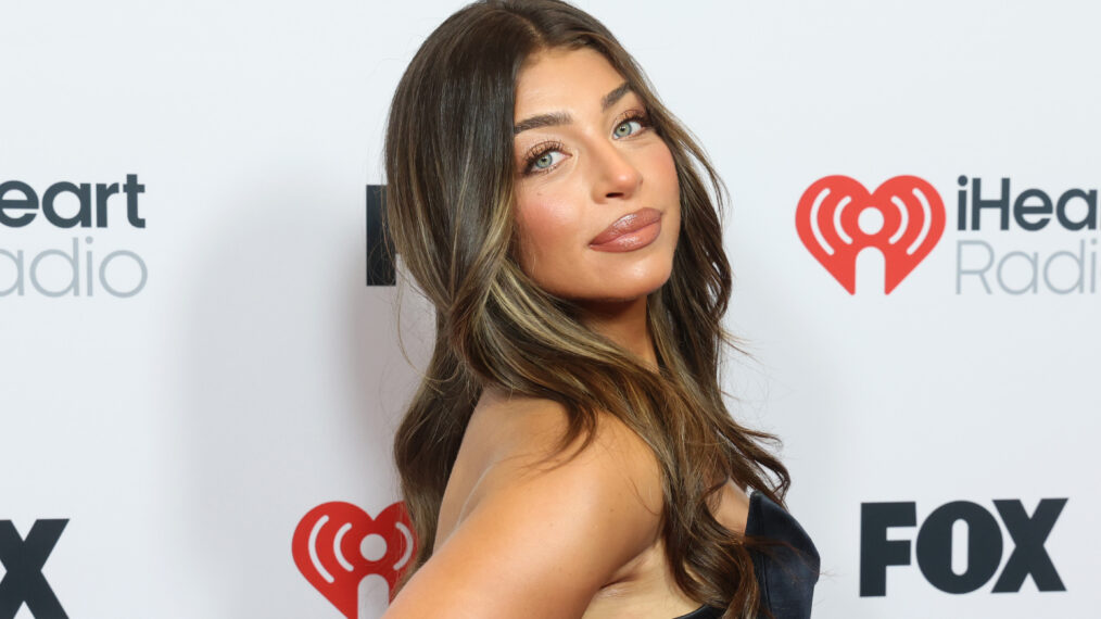 Gia Giudice attends the 2025 iHeartRadio Music Awards at Dolby Theatre in Los Angeles, California