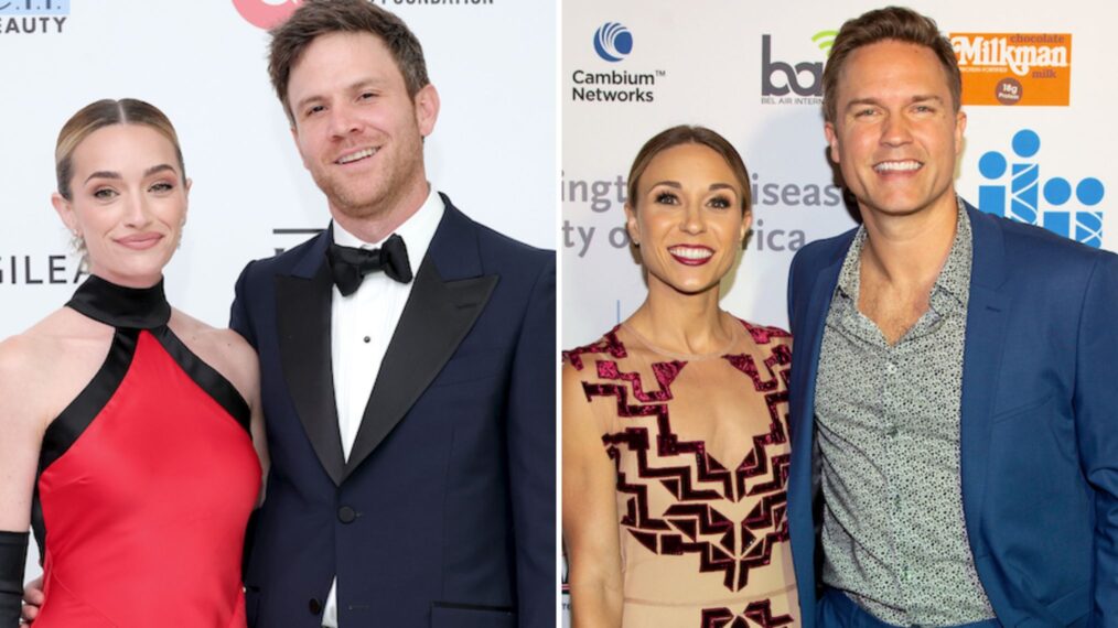 Brianne Howey and Matt Ziering attend the Elton John AIDS Foundation's 33rd Annual Academy Awards Viewing Party, Kelsey Mayfield (L) and Scott Porter arrive for the 5th Annual Freeze HD Gala